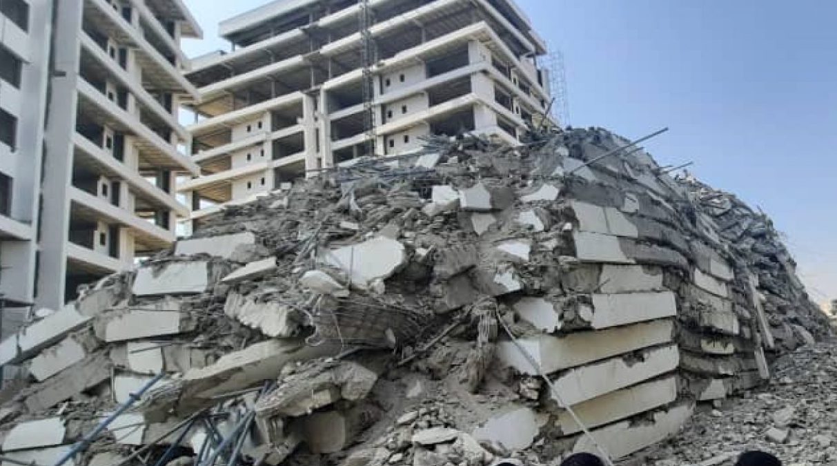 #Ikoyi Collapsed Building