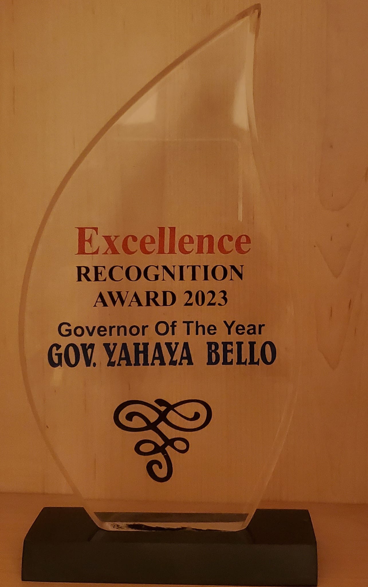 Yahaya Bello Wins Global Excellence 'Governor Of The Year' Award
