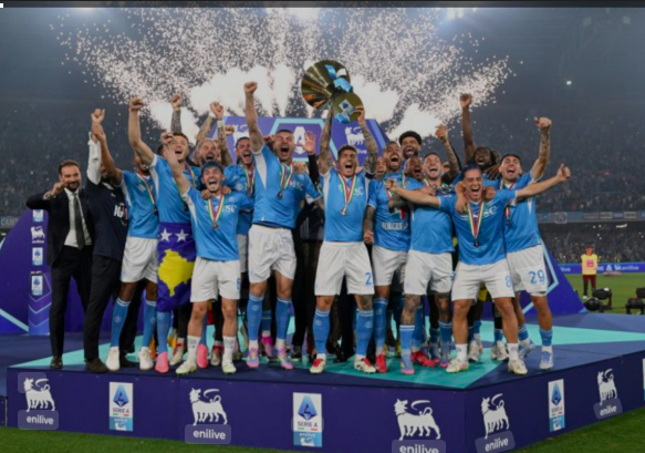 Conte Led Napoli Top Fourth Serie A Title