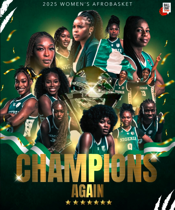D’Tigress Win Fifth Consecutive AfroBasket