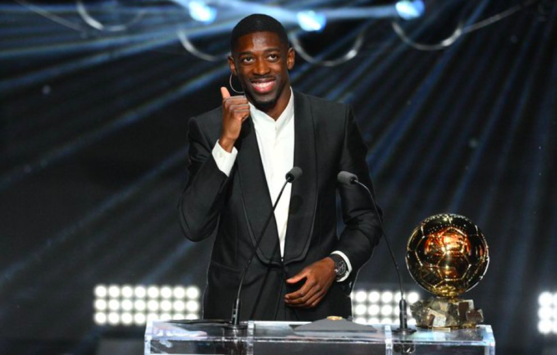 Ousmane Dembele Wins The 2025 Ballon D'Or