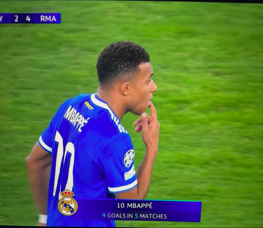 Mbappé Inspires Real Madrid’s 4–3 Fightback Against Olympiacos