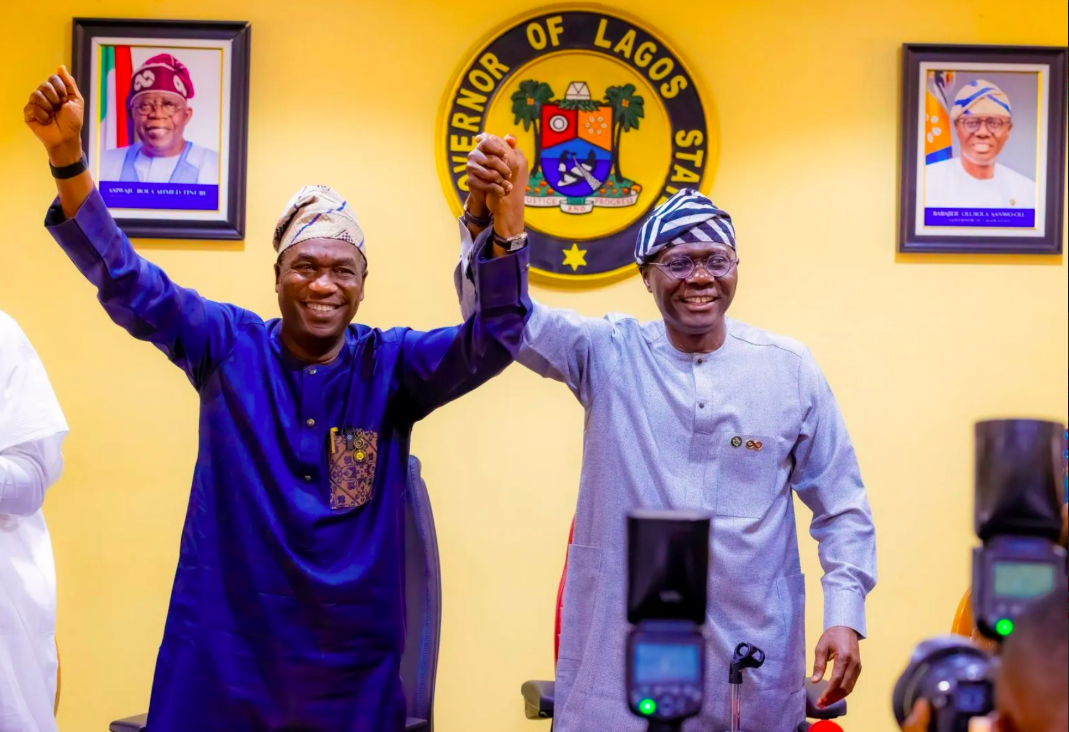Sanwo-Olu Endorses Obafemi Hamzat as APC Aspirant