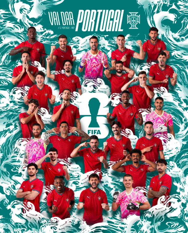 Ronaldo Leads Portugal’s Full 26-Man Squad