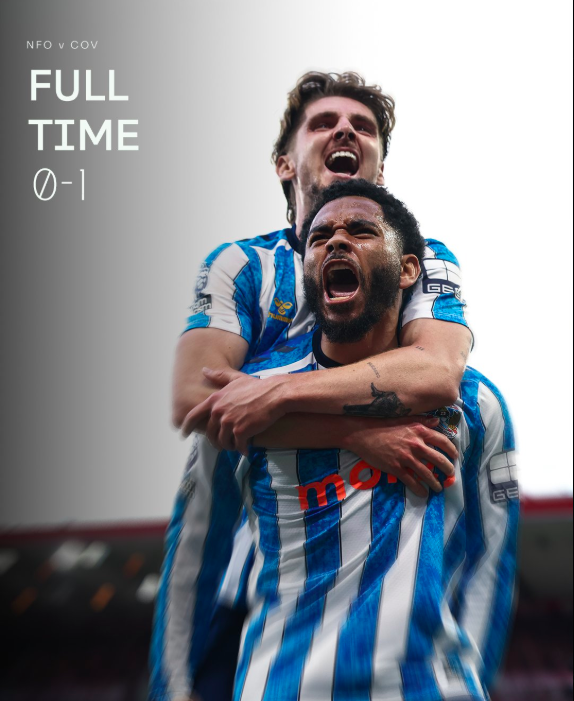 Dasilva Goal Ends Coventry City's 25-Year Wait for Premier League Victory