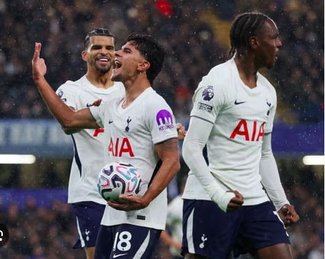 Tottenham Beat Chelsea 2-0 at Stamford Bridge